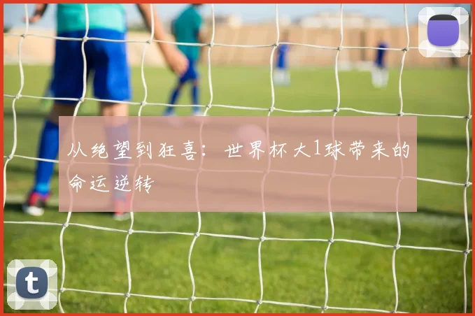 从绝望到狂喜：世界杯大1球带来的命运逆转
